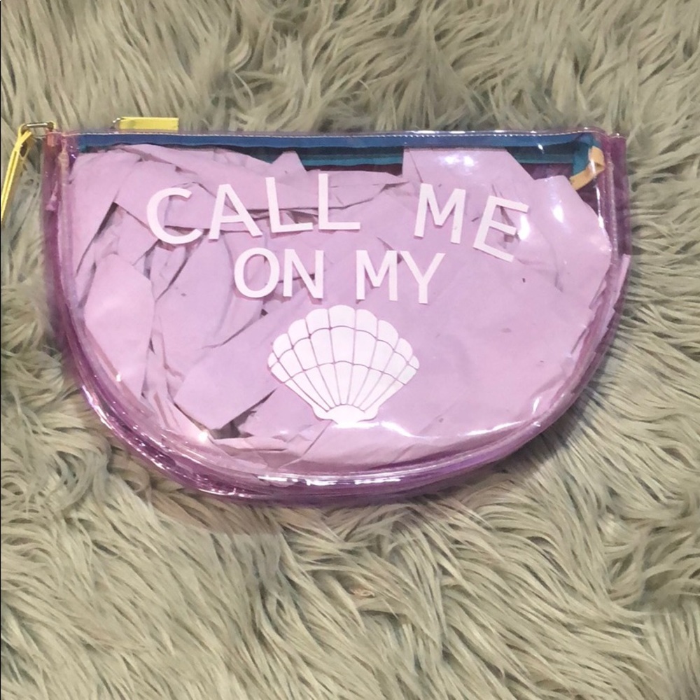 Clear pouch bag